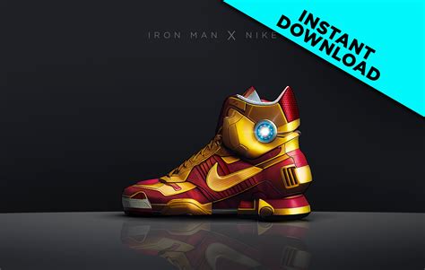 iron man schuhe nike|nike iron man shoes advertisement.